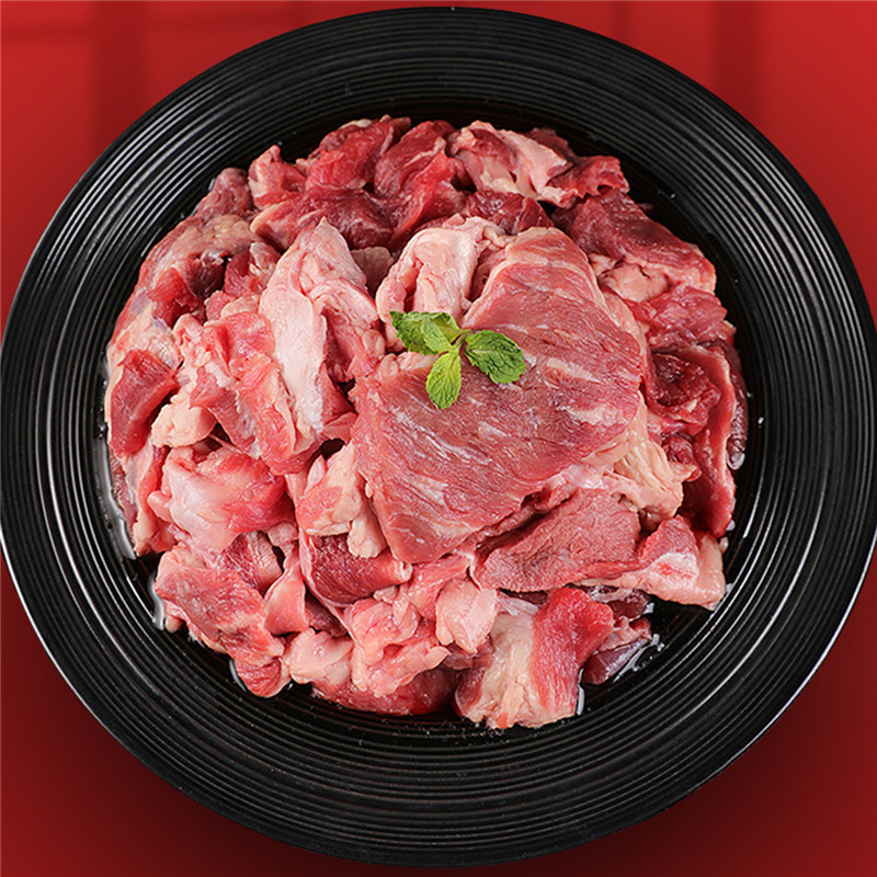暖男厨房筋头巴脑4斤1kg每袋生牛肉块半筋半肉生牛肉牛筋