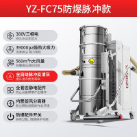 扬子(YANGZI)脉冲防爆吸尘器 大功率工业吸尘器 干湿多用导静电工厂铁屑粉尘吸水机 整机防爆YZ-FC75电动款