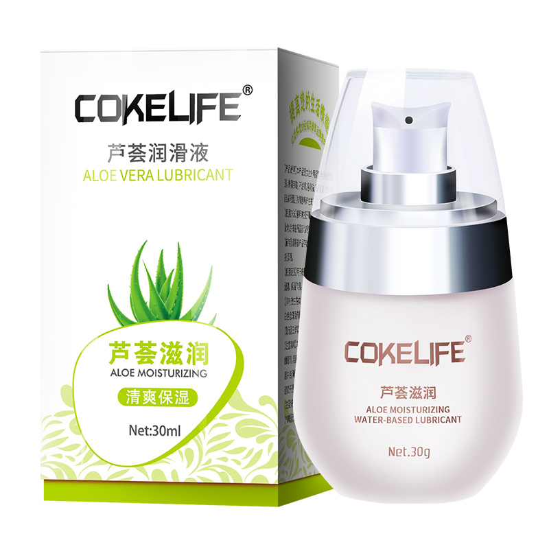 [Cokelife女性外用凝露(芦荟滋润)30ml]人体润滑剂油夫妻房事男用女水溶性高潮液快感增强爽滑型情趣用品