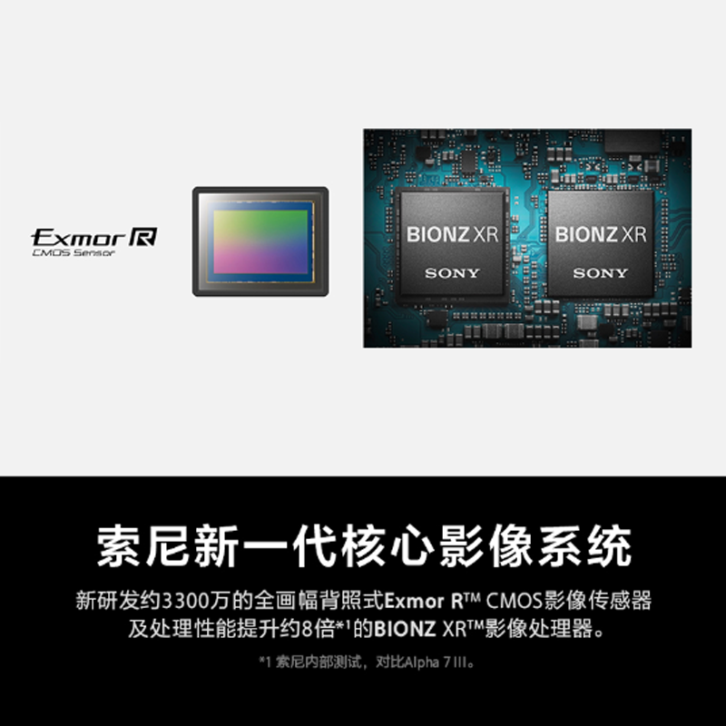 索尼 Alpha 7 IV 全画幅新基准 ILCE-7M4 / A7M4 /α7 IV (黑色 约3300万有效像素 5轴防抖 4K视频录制)机身不含镜头 海外版高清大图