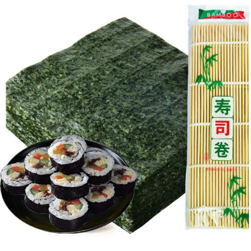 A级寿司海苔大片装30张 做紫菜片寿司专用包饭材料食材工具家用