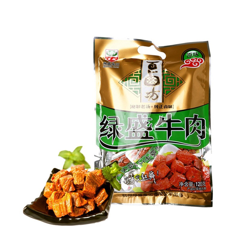 绿盛百卤坊牛肉(原味)120G