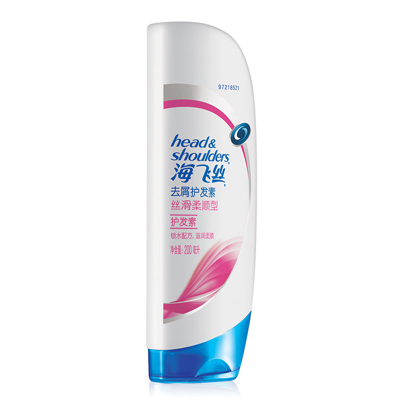 海飞丝(Head & Shoulders) 去屑护发素丝滑柔顺型200ML(单位:瓶)