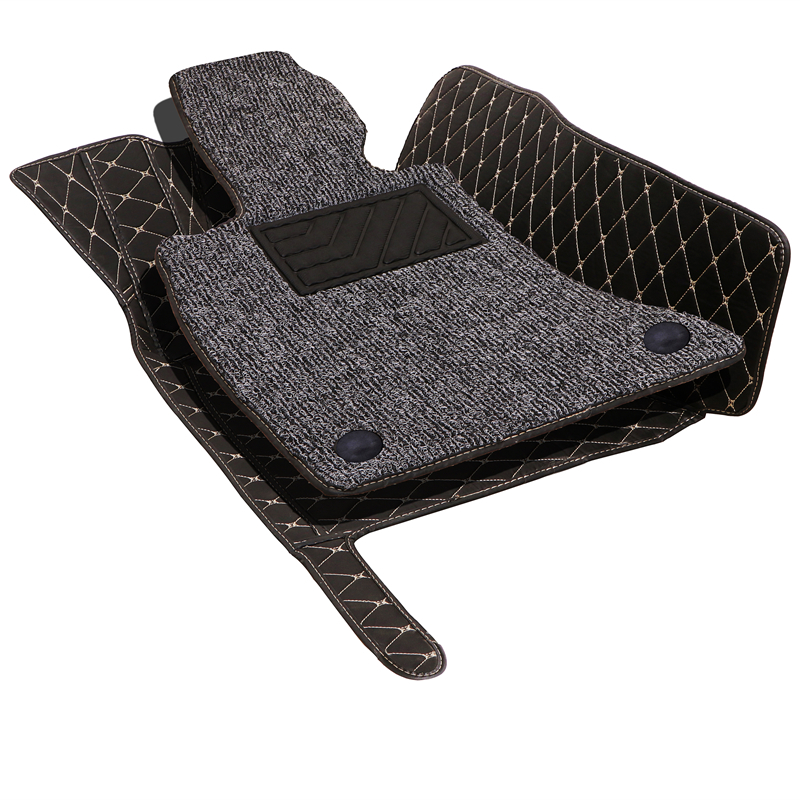 敬平全包围汽车脚垫丝圈双层地垫大包围地毯防水专车专用脚踏垫全覆盖