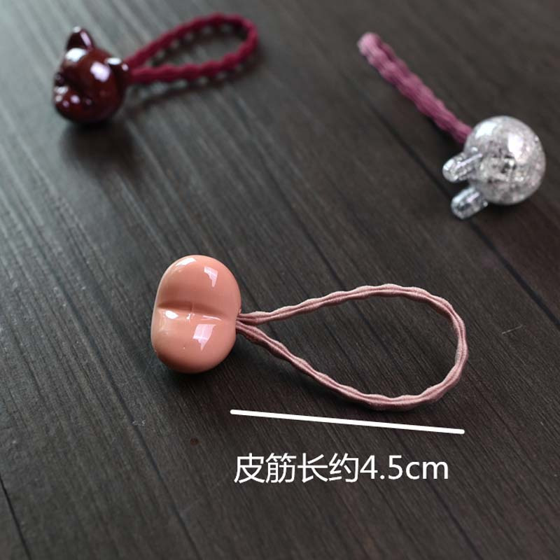 儿童小皮筋发饰女童扎头发头绳韩版马尾百搭小发圈宝宝头饰简约小女孩头绳发饰