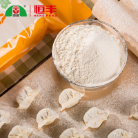 河套雪花水饺粉4kg 家用高筋粉饺子食用面粉 雪花面粉 饺子粉