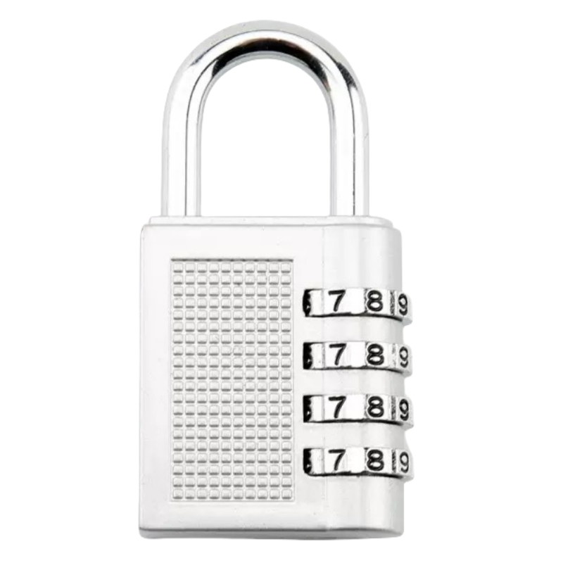 轩方程 XFCSJ-36 锌合金 41mm 4位密码 挂锁 (计价单位:个)银色