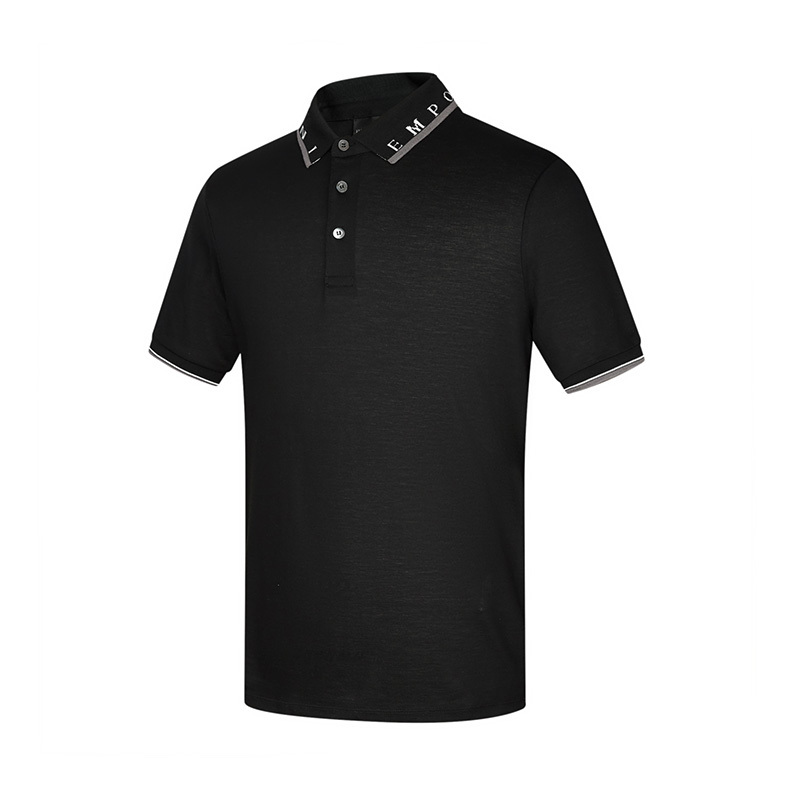 EMPORIO ARMANI阿玛尼 男士条纹短袖POLO衫