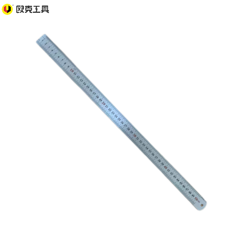 欧克 Ouke 直尺不锈钢直尺 200cm OK-1536 200cmOK-1536