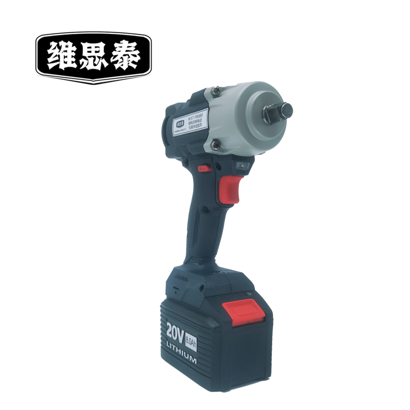 维思泰 锂电充电电动无刷冲击扳手 WST-PB880 套高清大图