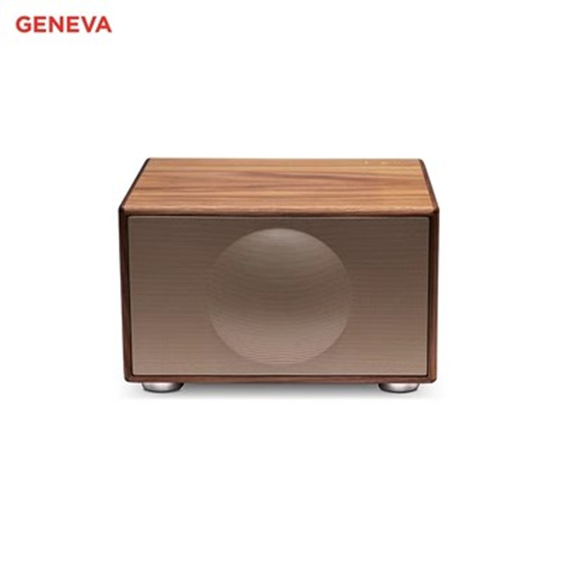 吉年瓦兰(GENEVA)日内瓦之声Classic M立体声HI-FI音箱 胡桃木色(不含支架)