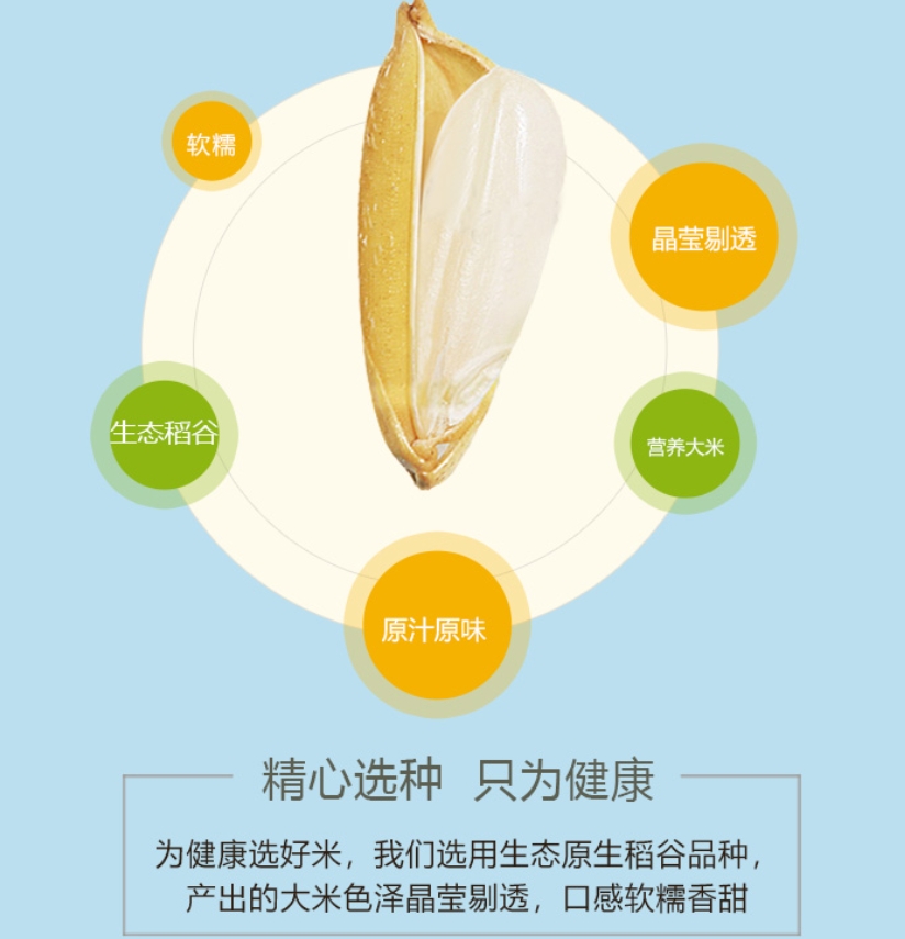 中香小家香象牙米5KG南方大米 上林香米 猫牙米 油粘米 丝苗米 当季新米 香甜软糯 煲仔饭专用 扶贫产品高清大图