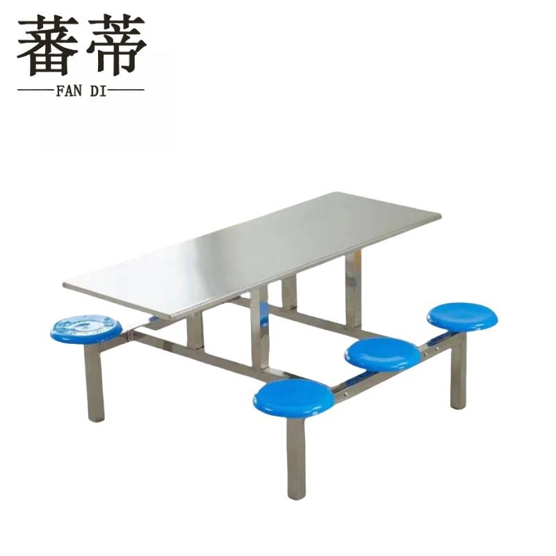 蕃蒂餐桌椅6人位套高清大图