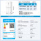 [官方正品]美的571升十字双开四门60cm超薄系列嵌入式变频底部散热家用电冰箱BCD-571WUSPZM(E) 流苏白