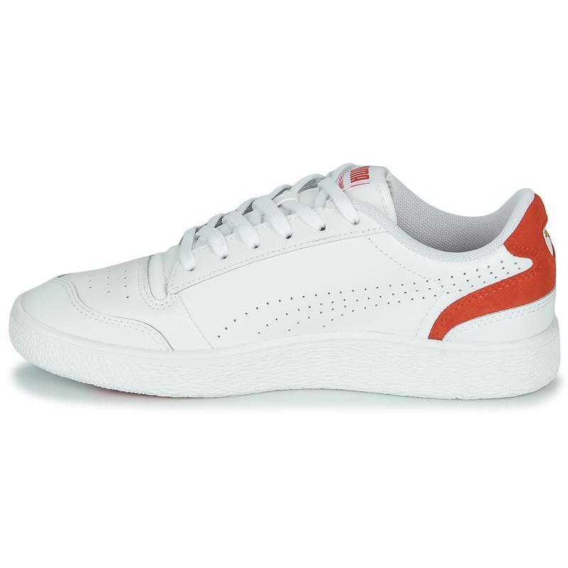 彪马(Puma)女款低帮跑鞋皮革拼接橡胶底轻便舒适运动休闲鞋
