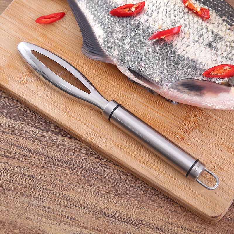 刮鱼鳞器304不锈钢家用手动除鱼鳞器刷鱼鳞工具鱼鳞刨去鱼鳞神器