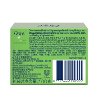 多芬(Dove)香皂 清透盈润香块100g[联合利华]