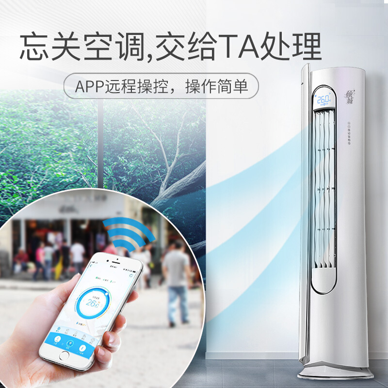 奥克斯（AUX）倾城 2匹变频 家用空调柜机 一级能效 冷暖空调 强力除湿 51LW/BpR3NHA29+1