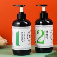 姜力原生姜汁健康平衡洗发露500ml+姜花发丝调理润发乳500m 洗护套装