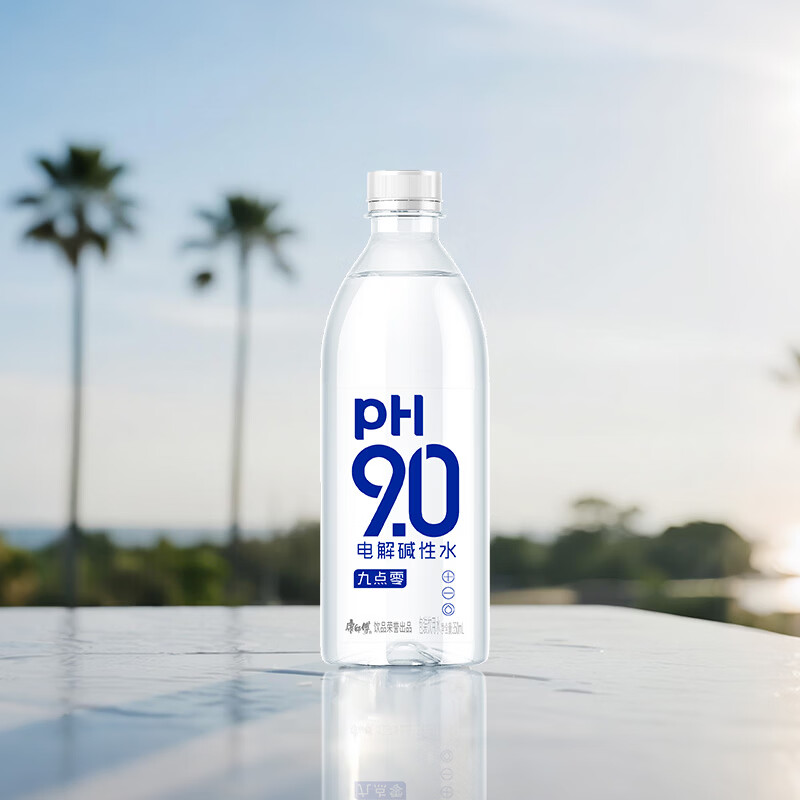 康师傅PH9.0电解碱性水350ml*12瓶高清大图