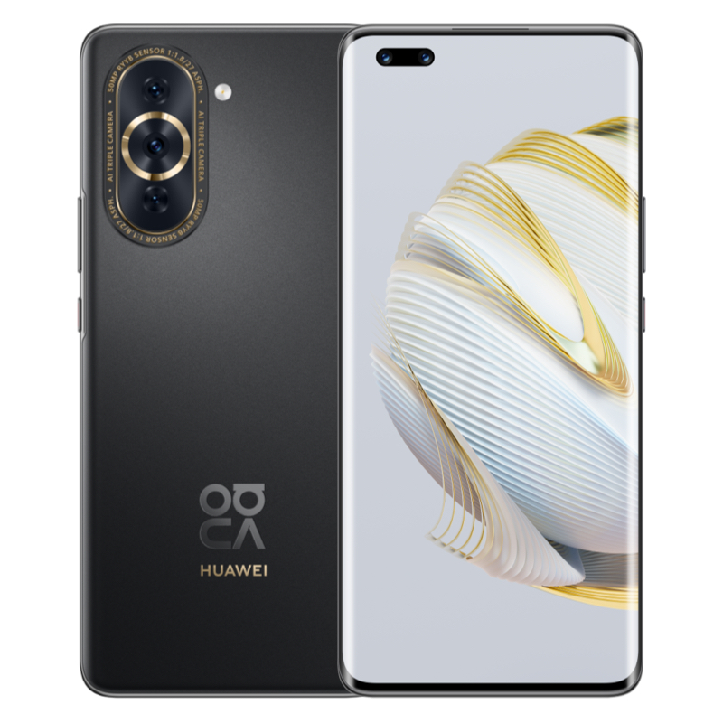 华为/HUAWEI nova10 Pro 256GB 曜金黑 前置6000万超广角镜头 100W超级快充Turbo 轻薄机身 星耀环设计 移动联通电信全网通手机含100W快充套装