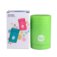 特百惠(Tupperware)迷你保温杯 不锈钢真空杯250ML便携男女士水杯儿童杯子 晴天蓝