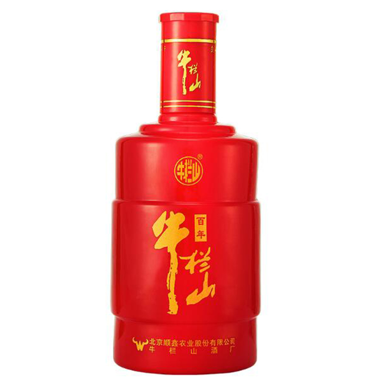 百年牛栏山二锅头 牛栏山 百年红6年 50度 500ml*6瓶 整箱装