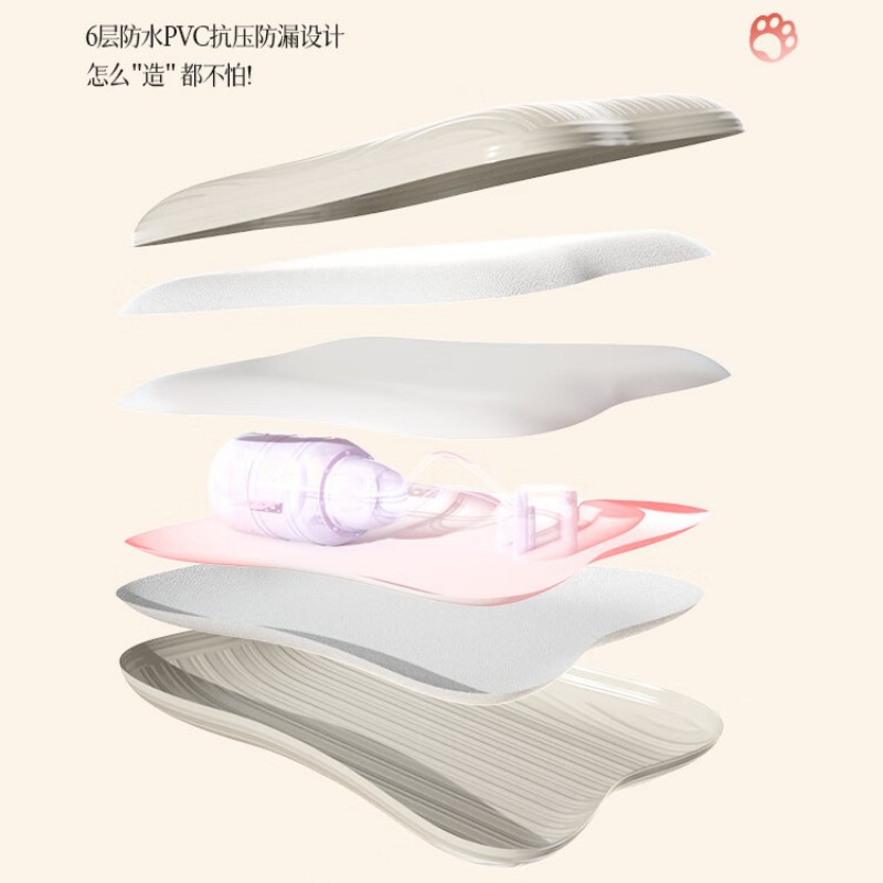 彩虹Rainbow塑壳暖手器(小号)粉色321-F高清大图