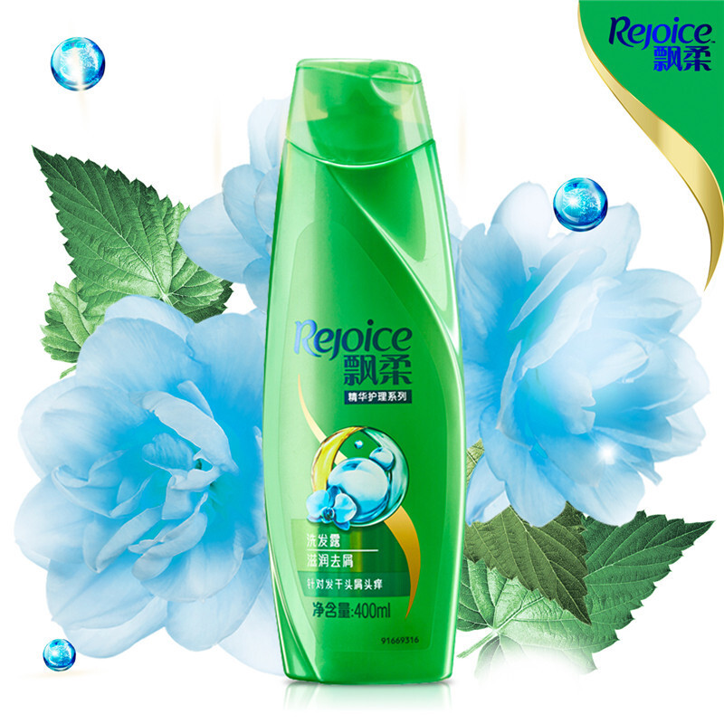 飘柔 (Rejoice) 滋润去屑洗发露 400ML(J)