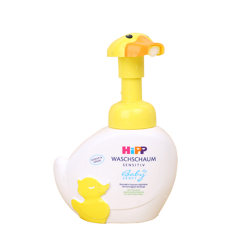 Hipp 喜宝婴幼儿小黄鸭泡沫清洁乳洁面洗手液250ml