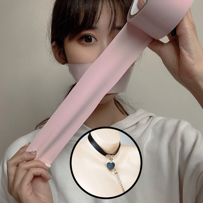 吉祥小炮束缚静电胶带捆绑式情趣用品另类sm捆绑调教道具惩罚母狗女奴