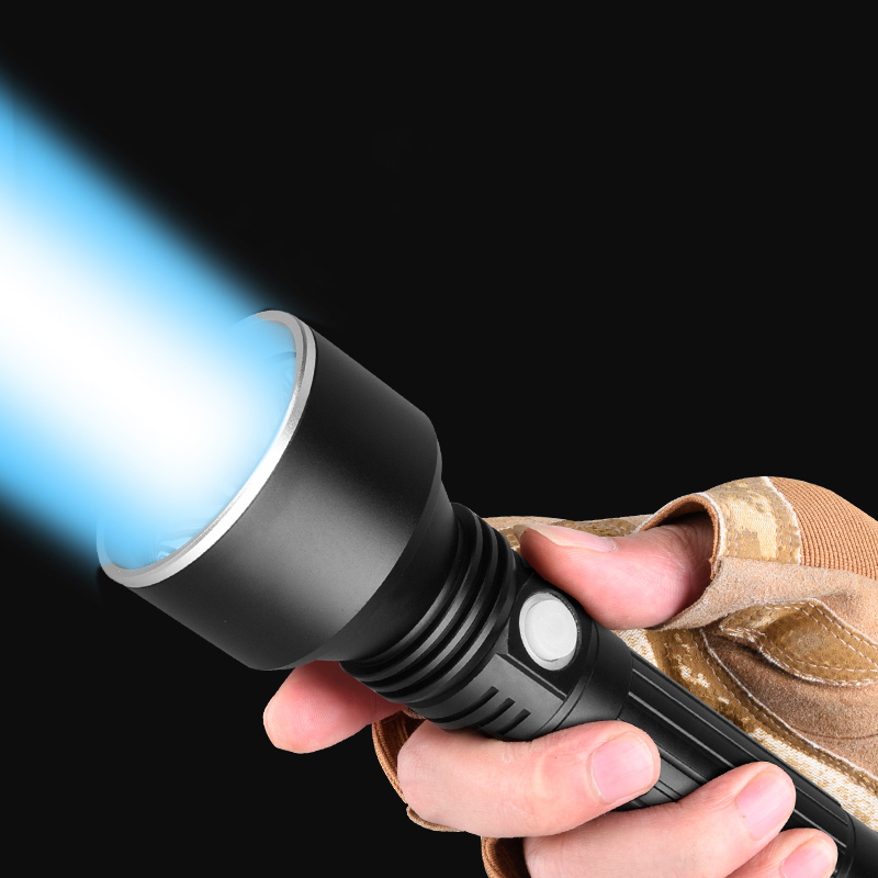 酷龙达 防爆手电筒超长续航巡逻灯户外露营野钓超亮远射手电筒高清大图