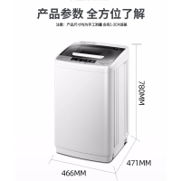 奥克斯(AUX)H35QB52-1939全自动洗鞋机(灰色) 刷鞋神器 毛刷可拆 鞋衣两用
