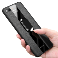 [送钢化膜两张]高铭宣 苹果7手机壳iphone7plus保时捷皮套8plus磁吸车载男款全包真防摔抖音同款硅胶保护套
