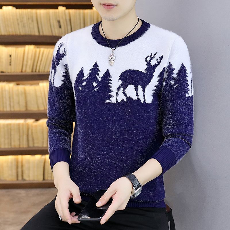 京弗男士针织毛衣