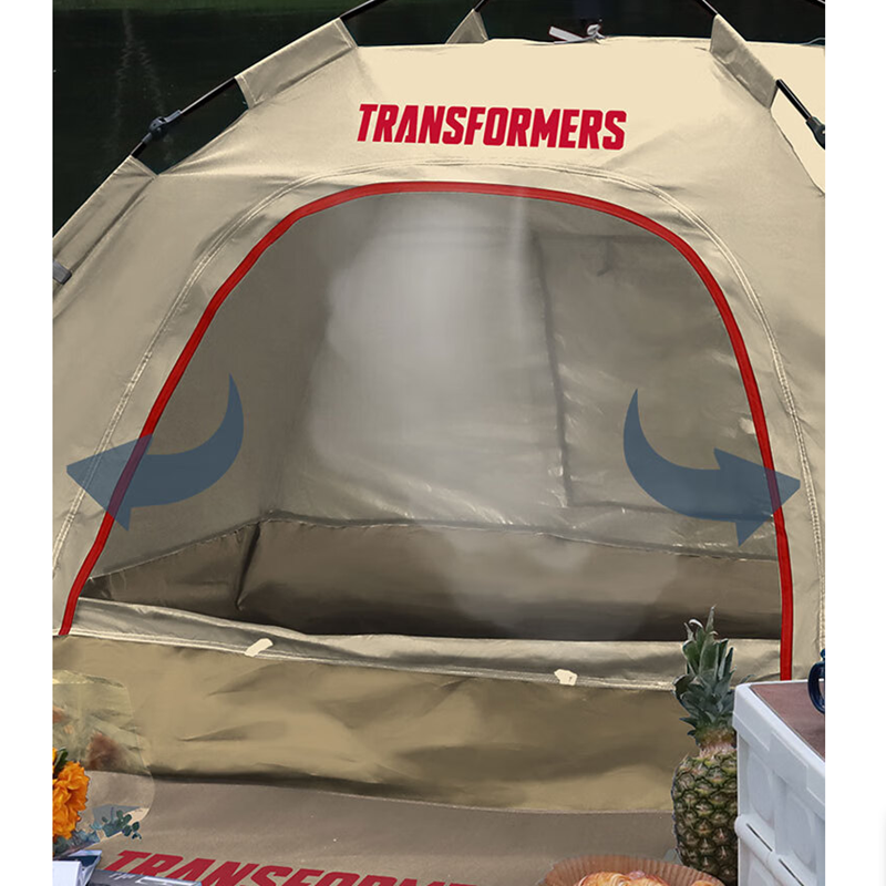 变形金刚(Transformers) 便携式折叠帐篷(卡其色)TF-ZP001