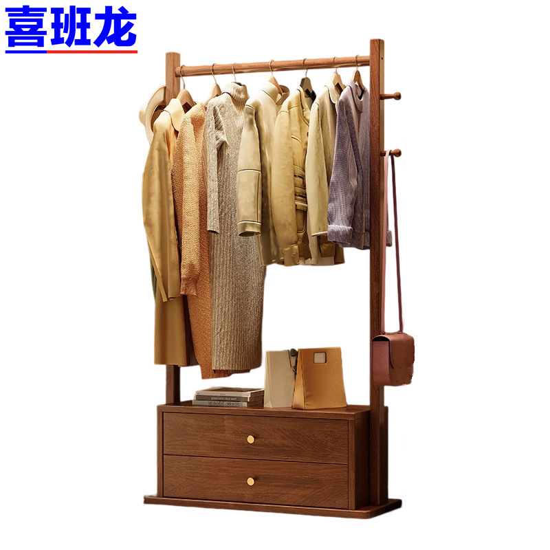 喜班龙 衣帽架 80*40*170cm 个高清大图