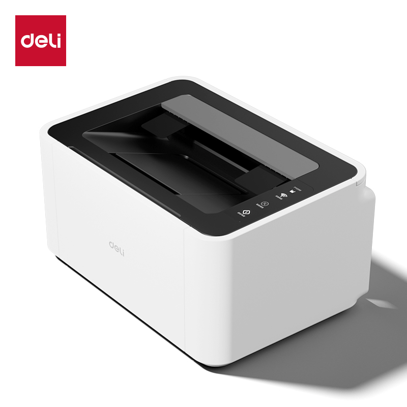 得力P1022W黑白激光打印机 单打印机 支持手机打印(白色)