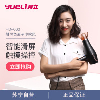 月立(YUELI)吹风机HD-061 2000瓦功率家用 滑屏触摸操控 负离子电吹风6档