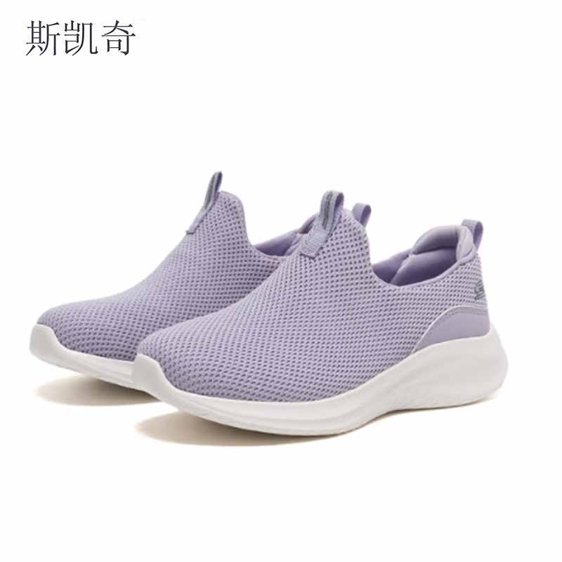 斯凯奇 女网面透气软底鞋 117572/LAV-6 双高清大图