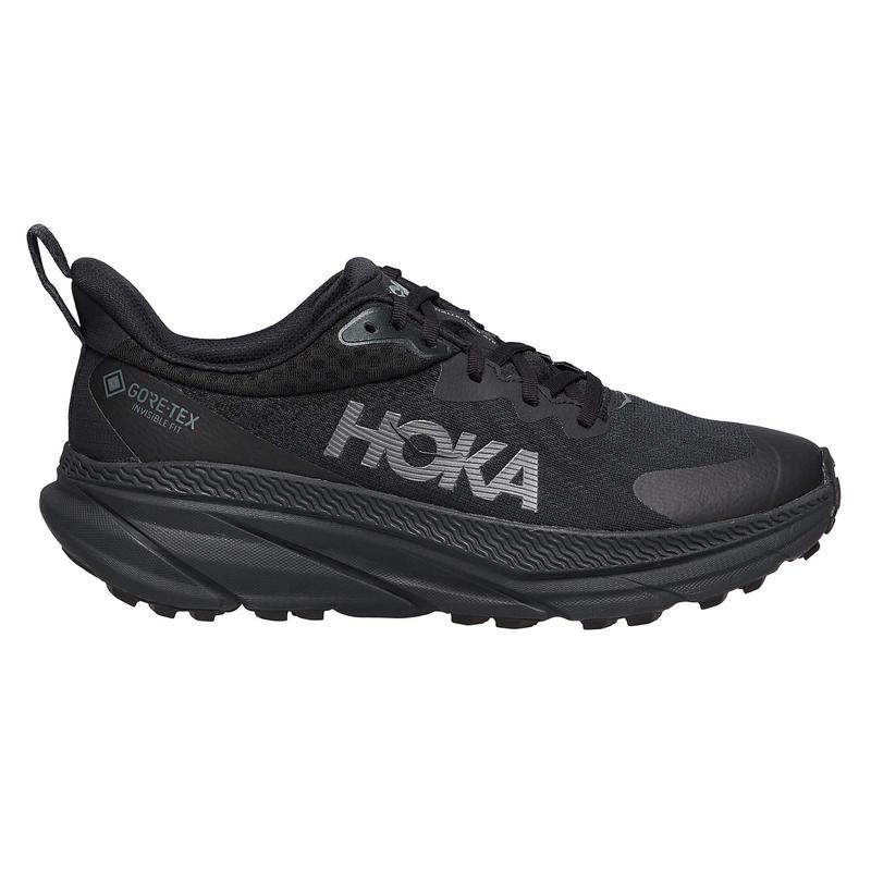 HOKA ONE ONE男士滑雪鞋轻量透气防水舒适越野徒步训练鞋黑色款式 BLACK_/_BLACK 44