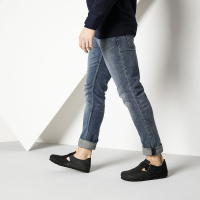 德国原装进口Birkenstock天然牛皮复古风格经典款情侣休闲鞋全包款London伦敦