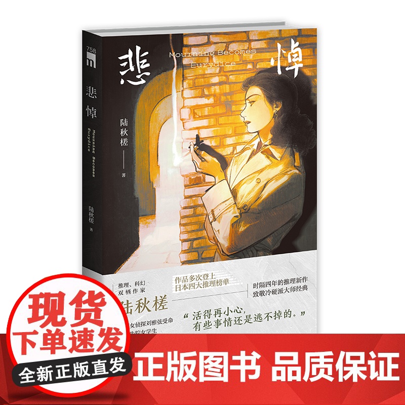 悲悼 陆秋槎 著 推理、科幻双栖作家 陆秋槎 作品多次登上日本四大推理榜单 时隔四年的推理新作 致敬冷硬派大师经典高清大图