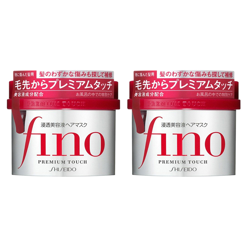 日本资生堂（Shiseido）Fino发膜柔顺补水修复 230g 2瓶