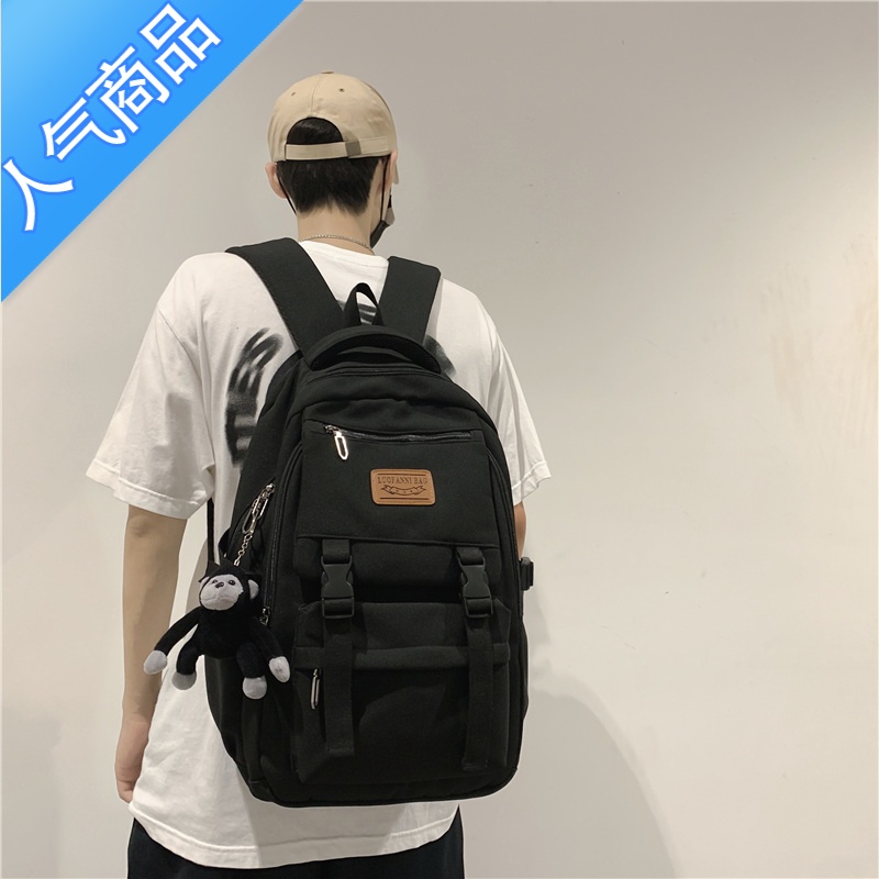 封后大容量双肩包男士电脑旅行包多大学生背包女新款初高中生书包旅行包男女高清大图