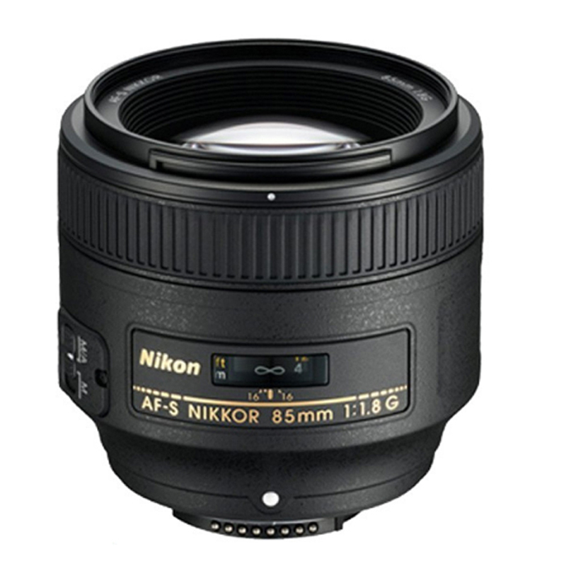 尼康(Nikon)单反镜头 AF-S 85mm f/1.8G人像定焦镜头 全画幅单反相机镜头 中远摄定焦尼康卡口67mm