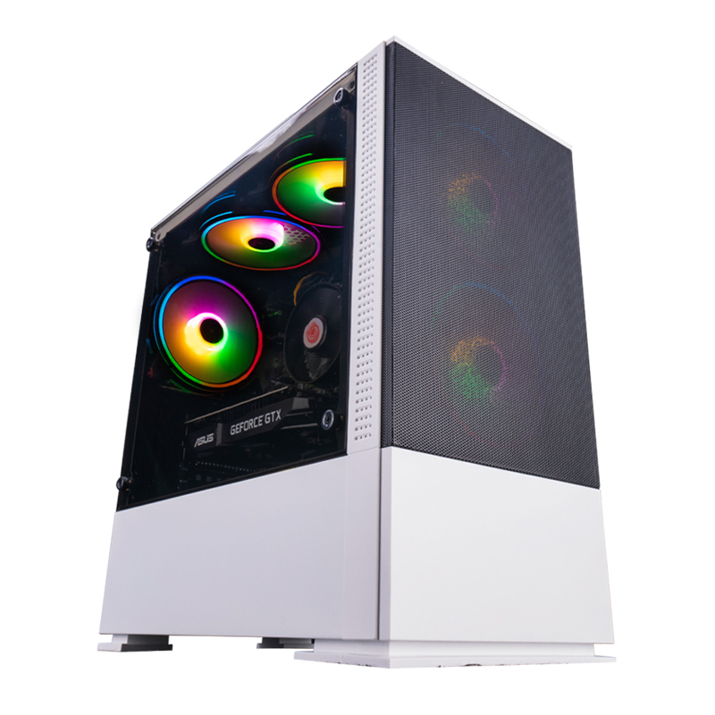攀升 酷睿i3 9100F/GTX1050Ti 升1650 组装机 高配主播专用 吃鸡电脑 台式机 游戏主机 DIY电脑主机