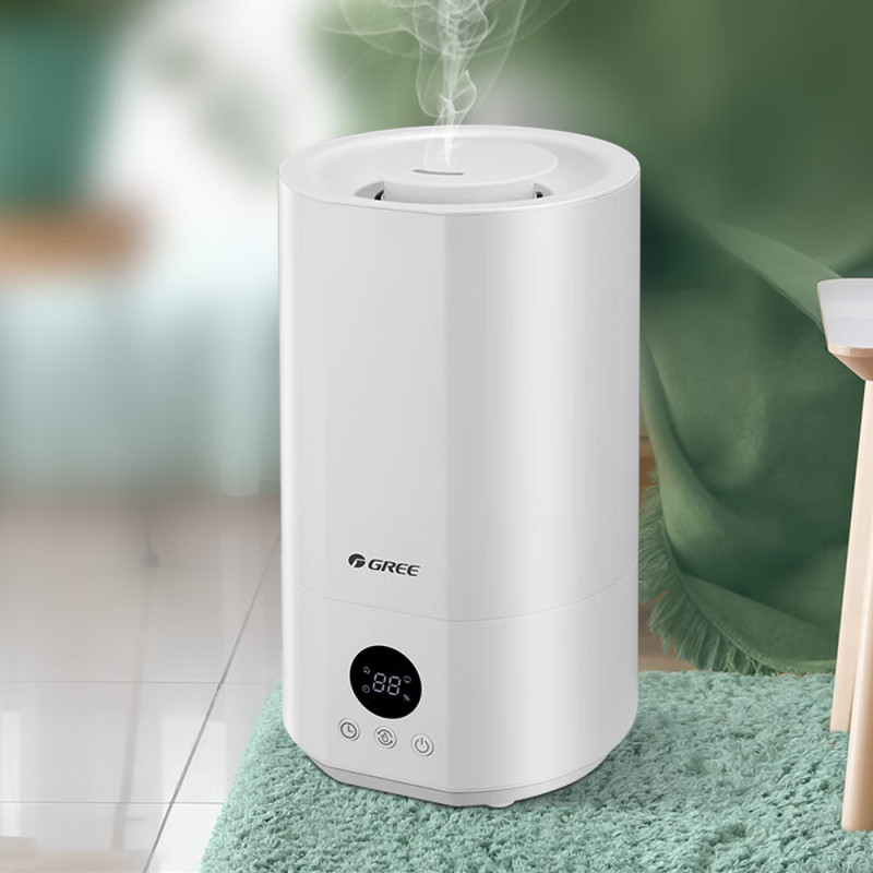 格力(GREE)空气净化加湿器家用轻音卧室孕妇婴儿桌面小型室内恒湿防干燥大雾量SCK-4011