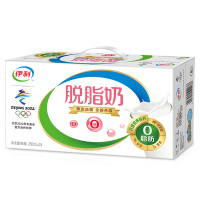 伊利 纯牛奶 脱脂250ml*24盒(新老包装随机发货)