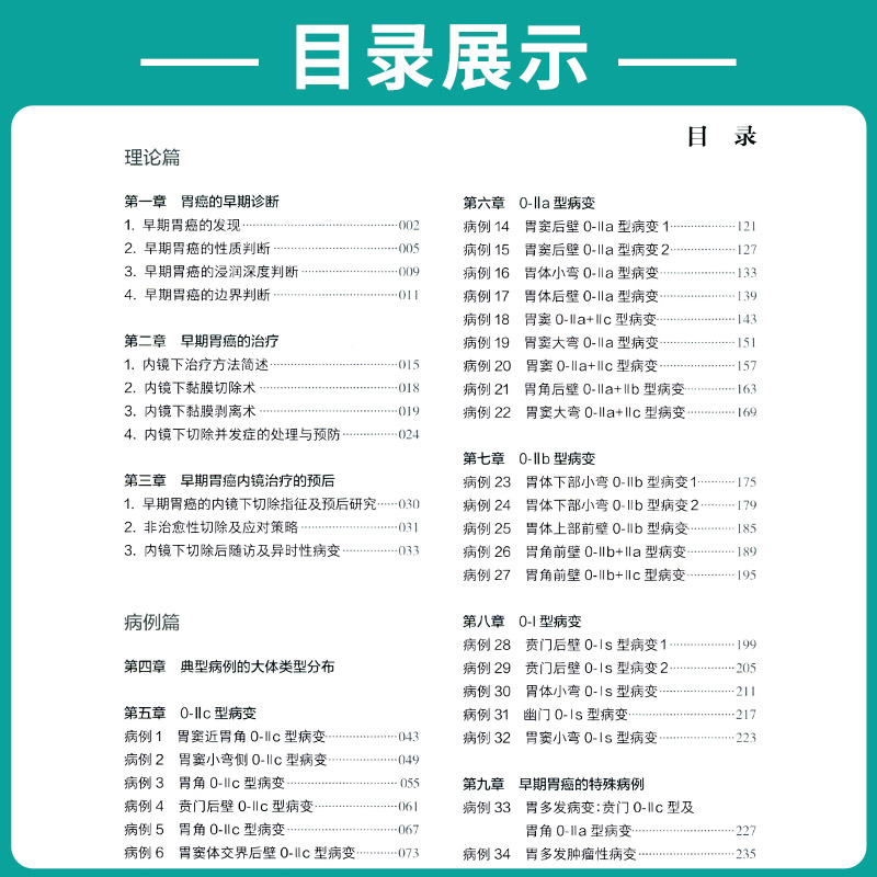 [正版]西京消化内镜病理对照图谱 早期胃癌篇 韩英 刘志国 李增山 术前检查消化病学实用消化道内科学书籍胃肠镜诊断图谱京高清大图